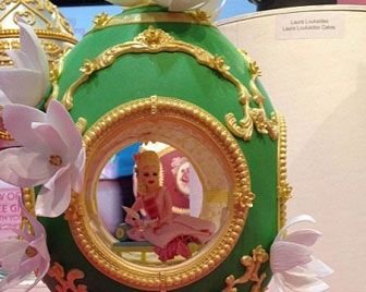 Торты в виде яиц Фаберже