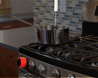 Изобретён термометр для кухонной плиты