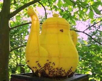 Чайник из медовых сот