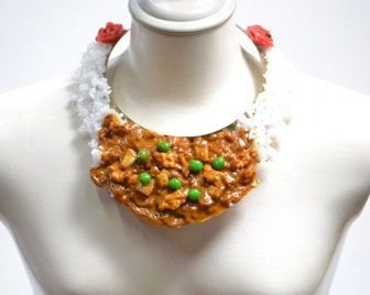 Реалистичные украшения из еды