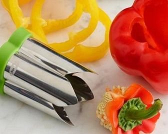 Устройство для удаления семян из перца