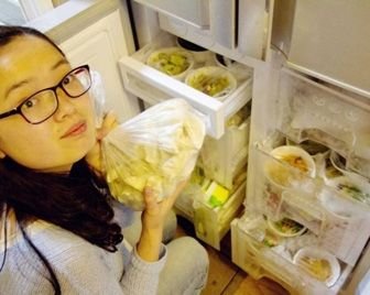 Китаец приготовил для жены годовой запас еды